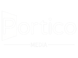Portico White Logo